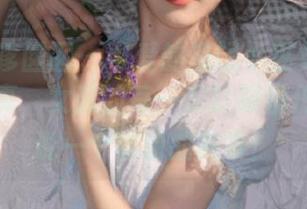 Feilin嗲囡囡 – 可爱的流氓小巫女带娃看高清写真，女孩的每一次眨眼都仿佛在诉说一个甜甜的故事！
