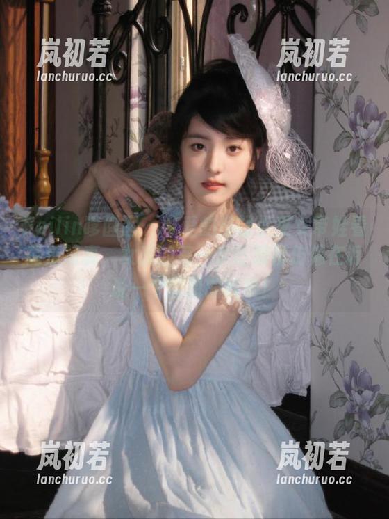 Feilin嗲囡囡-流氓小巫女 Feilin嗲囡囡 - 可爱的流氓小巫女带娃看高清写真,女孩的每一次眨眼都仿佛在诉说一个甜甜的故事!