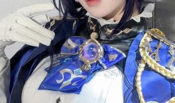 无影喵喵Ghost的黑色世界，魔幻cos原图让你沉迷不已！