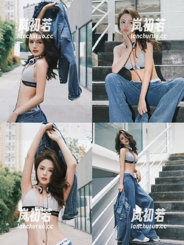 魅妍社-余心曼 魅妍社 - 余心曼私房系列:绚丽套装美图,展现她的无限魅力